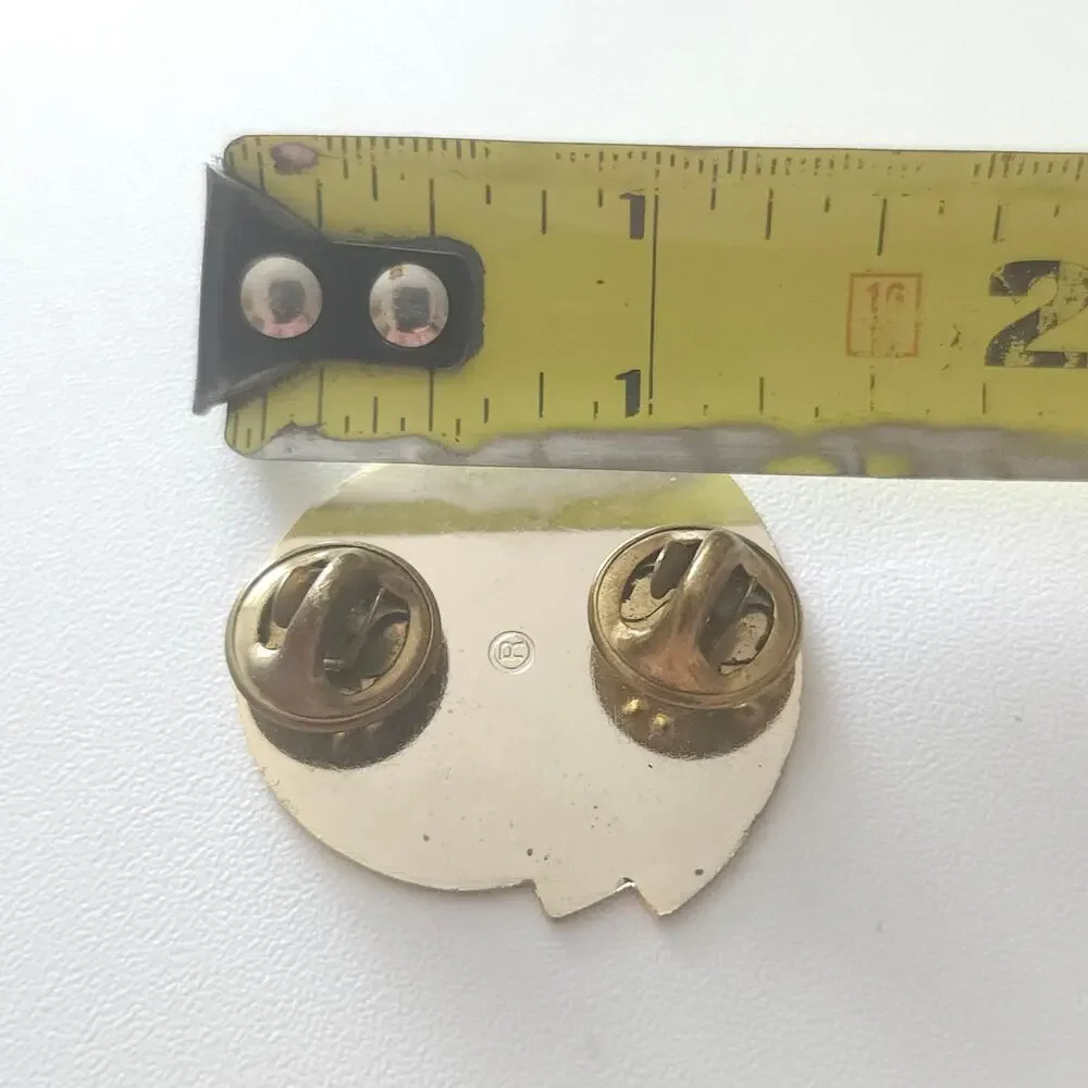 Minnesota Lions Eye Bank Children's Clinic Research Enamel Double Post Lapel Pin